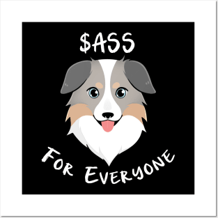 ASS Finance token coin Crypto coin $ass Crytopcurrency australian safe shepherd Posters and Art